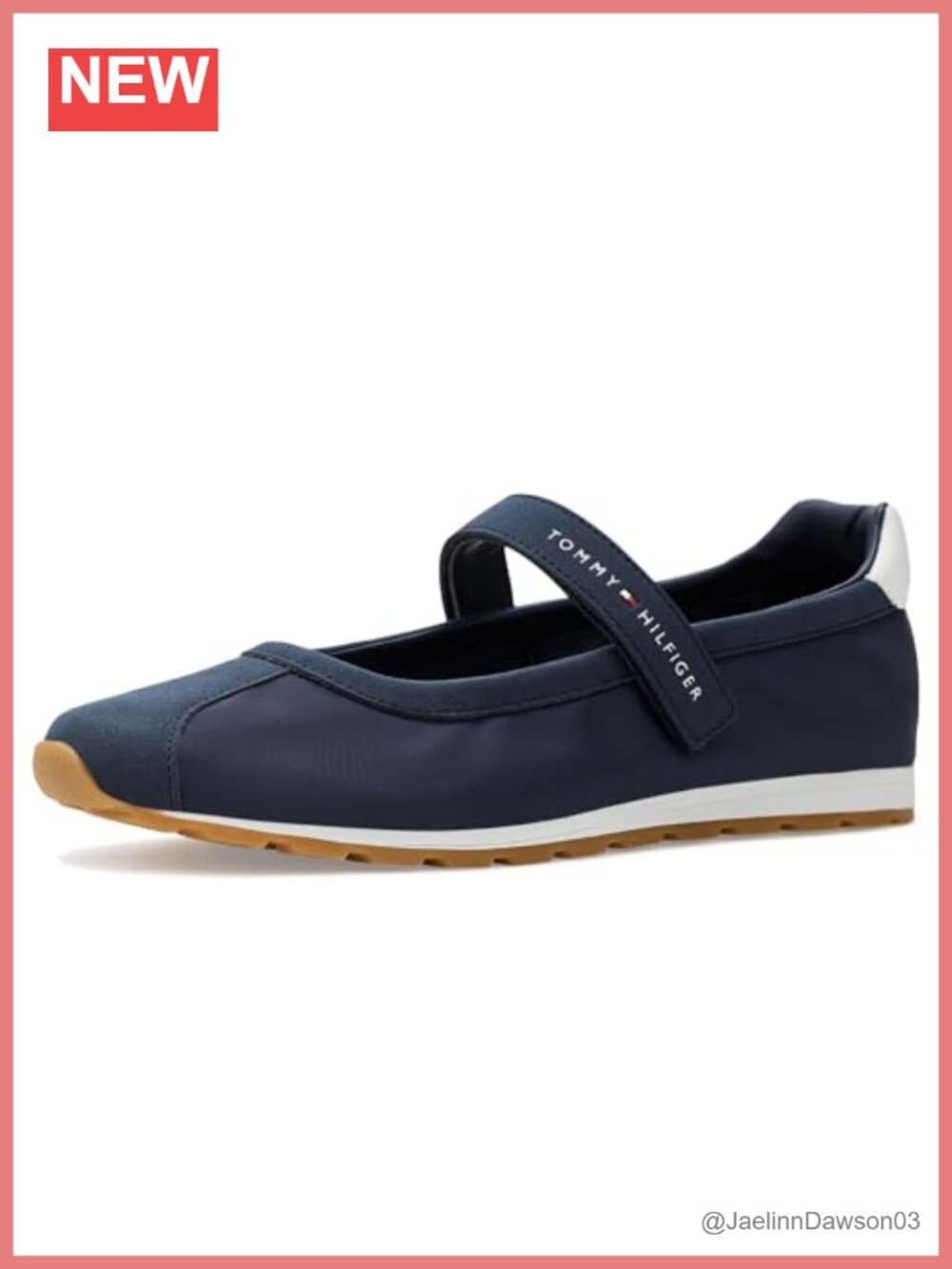 Tommy Hilfiger Women's Macea Mary Jane Fashion Sneakers Hook-and-Loop Closure